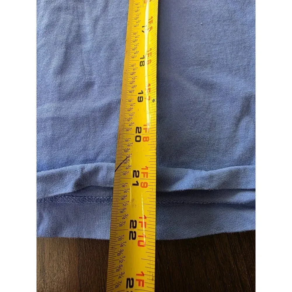 Nike‎ Kids T-Shirt Blue Graphic Logo Large
